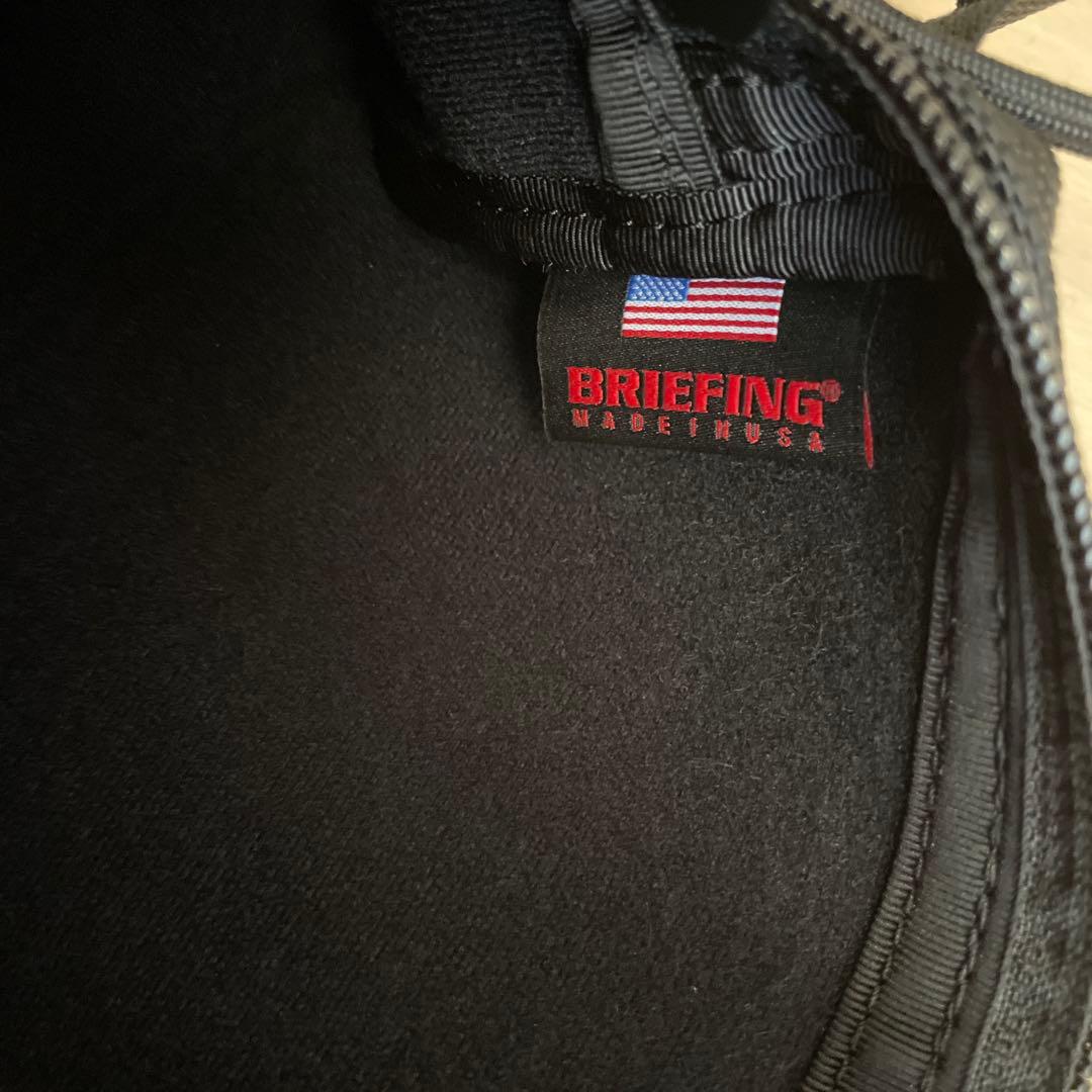 Gin【美品】BRIEFING MOBILE POUCH Mブラック