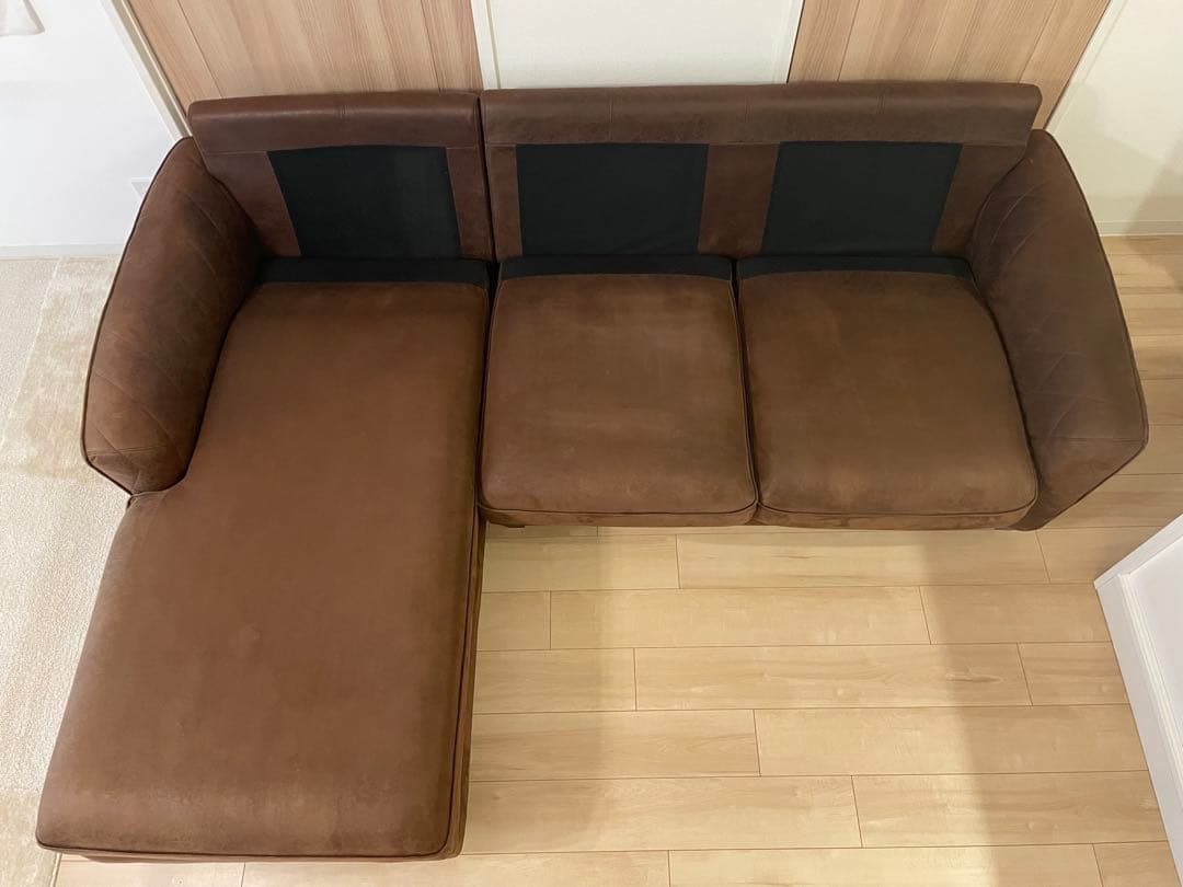 【美品】RELAX FORM カウチソファColumbus （右側カウチ部分）