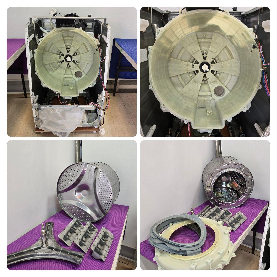 【完全分解洗浄済み】SHARP 7KG ドラム式洗濯機 2017年製