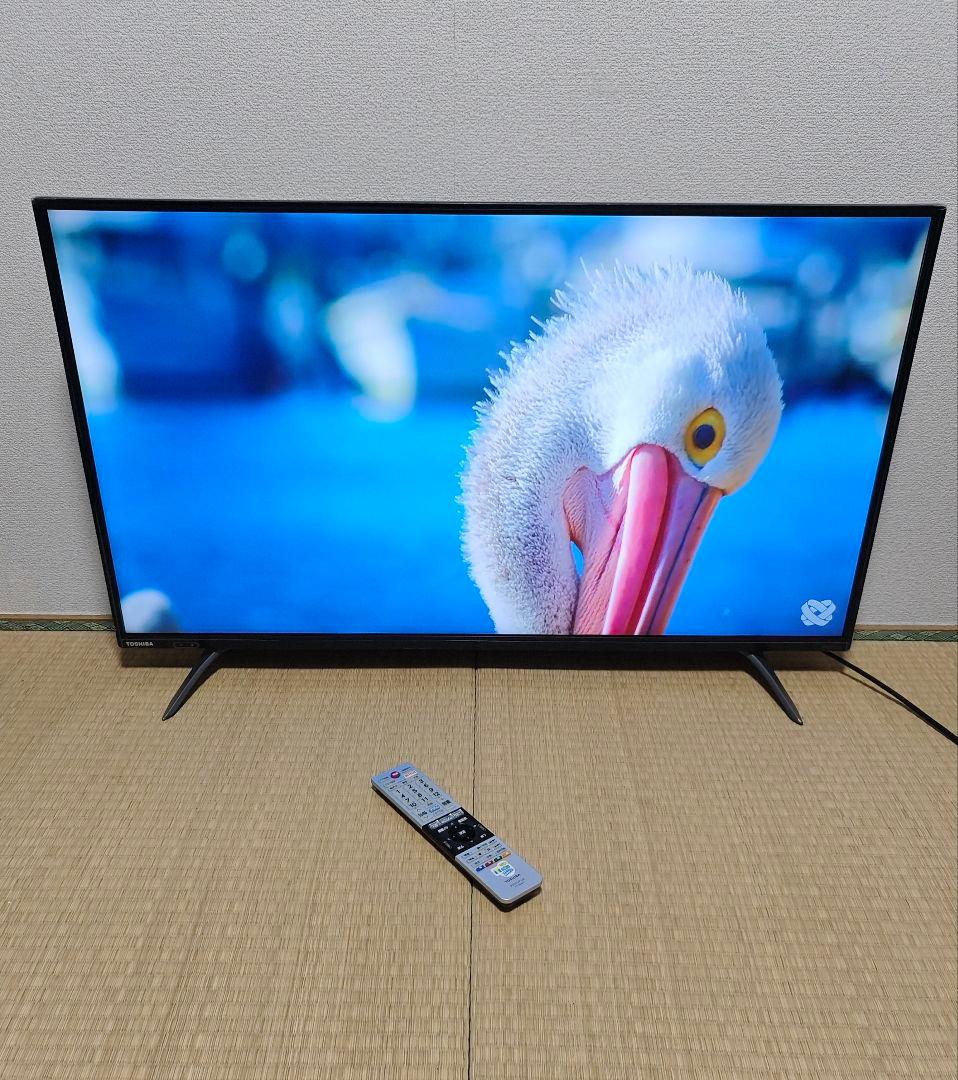 43型東芝 4K スマートテレビ✨ネット動画/地上波 極美