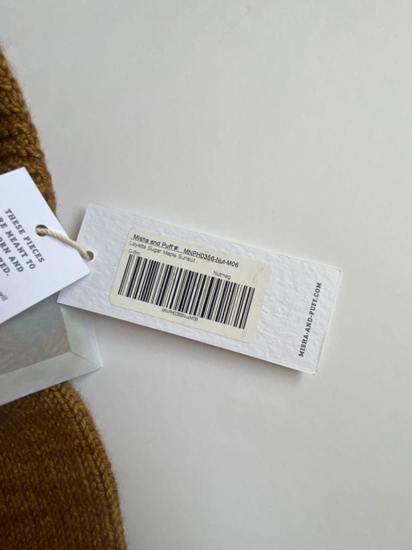 misha and puff layette ニットロンパース　タグ付き