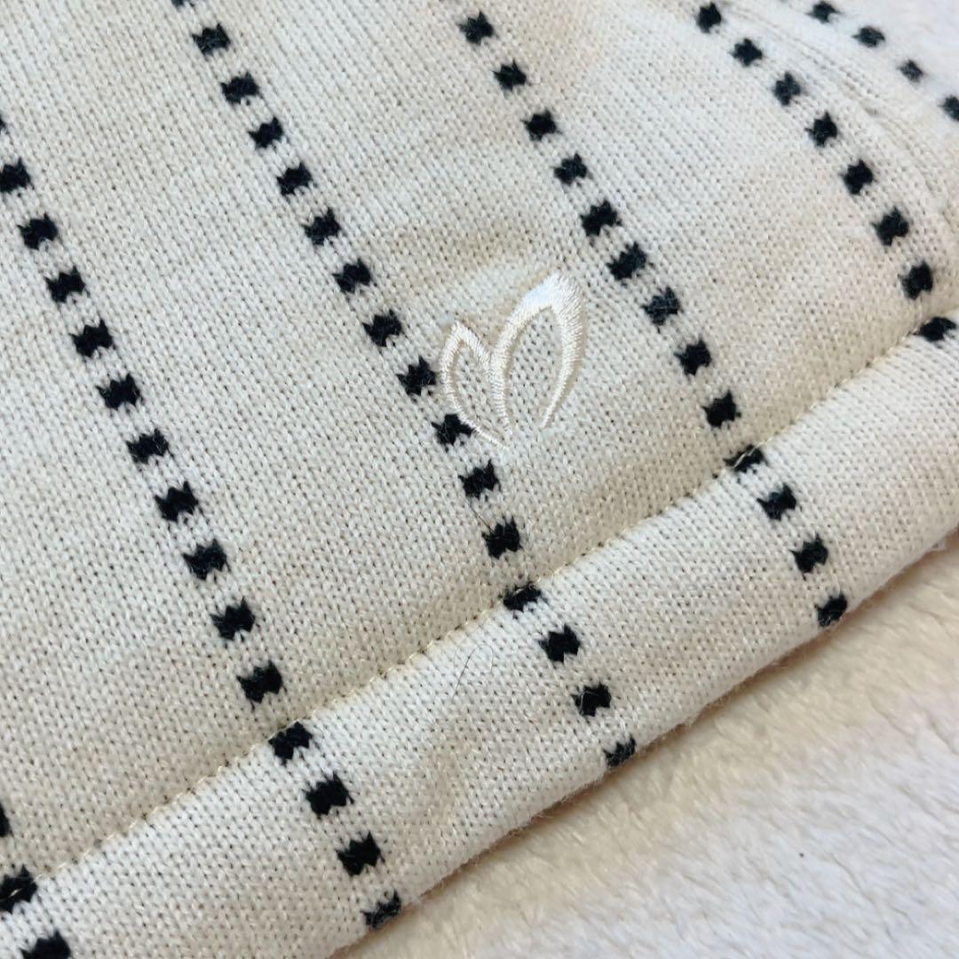 美品　マスターバニー　セットアップ　ストライプ　中綿　スカート　蓄熱　ジャケット