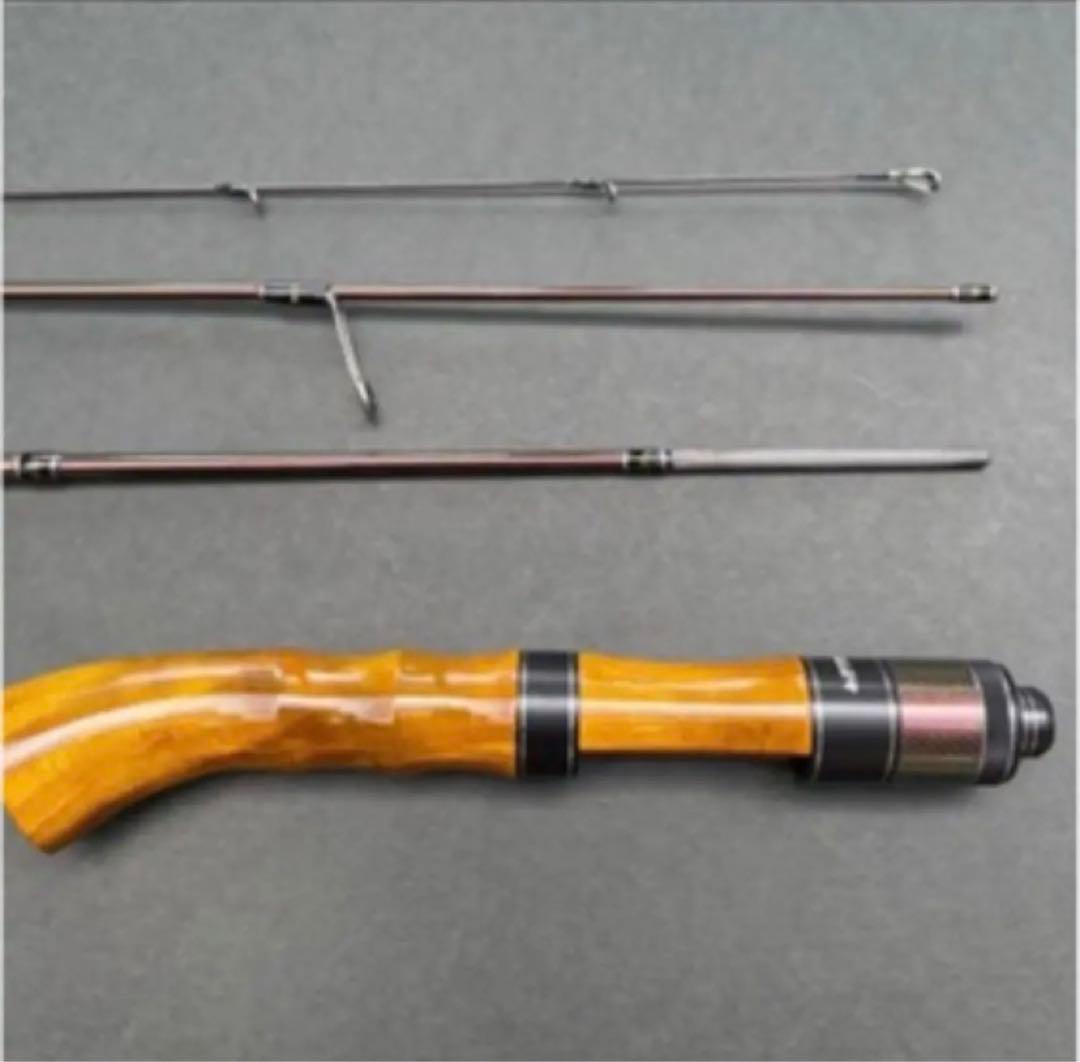 トラウトロッド 渓流ロッド ウッドグリップ　スピニング
