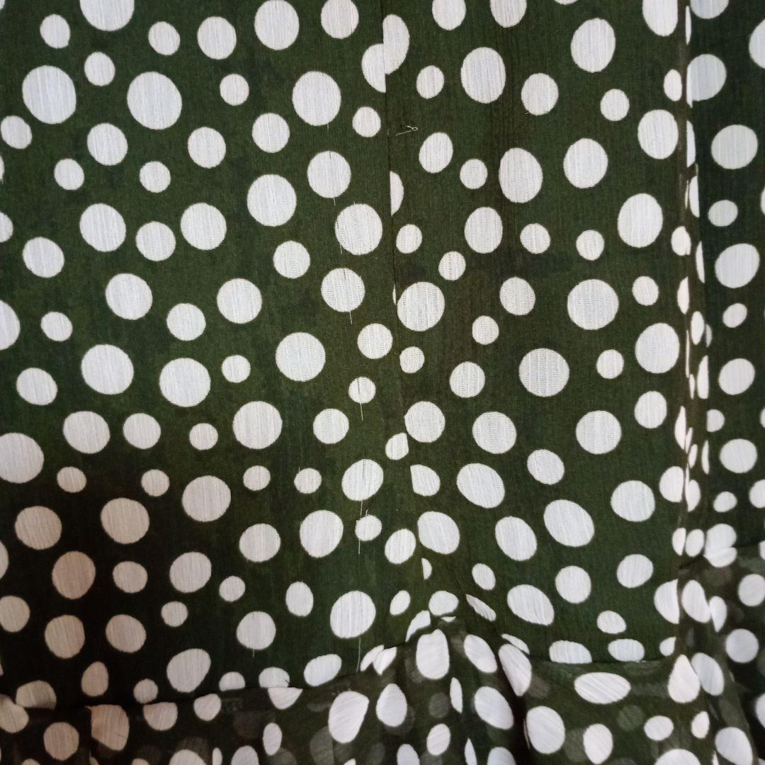 フラメンコ スカート 赤 水玉　スペイン製