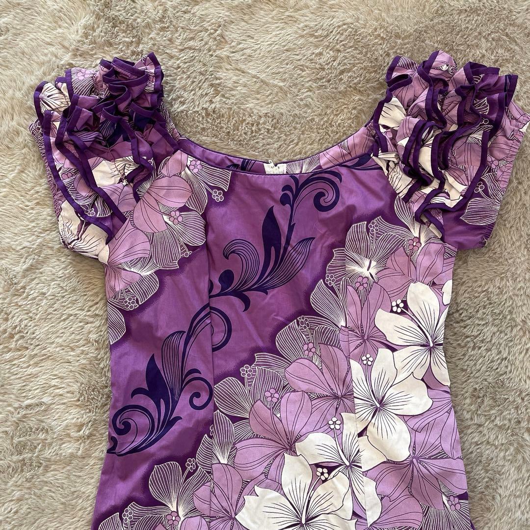  Creations♡ムームー フラドレス フラダンス衣装 S