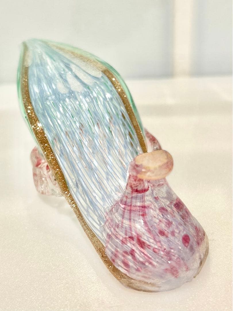 ベネチア ヴェネチアン murano ムラーノ ガラス グラス レース シューズ