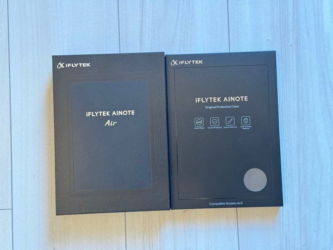 iFLYTEK AINOTE AIR2 +専用カバー(黒) [電子ペーパー]