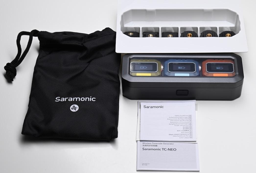 Saramonic Tc-neo ワイヤレスタイムコードジェネレーター