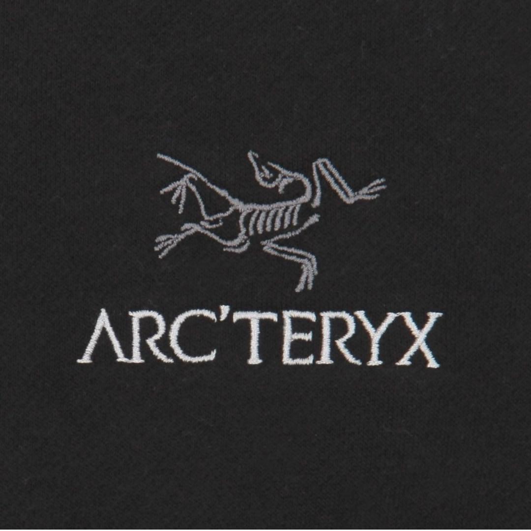 ARC'TERYX アークテリクス エンブレム フリースクルー トレーナー黒
