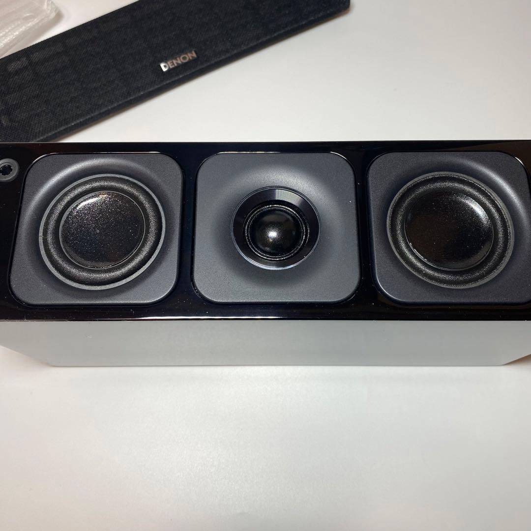 [極美品]DENON SC-C17 センタースピーカー ブラック　ハイレゾ対応
