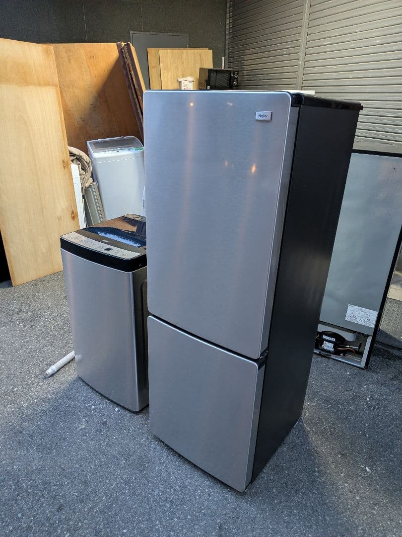 大阪市内配送無料 2023年製ハイアール冷蔵庫洗濯機セット 格安 高年式