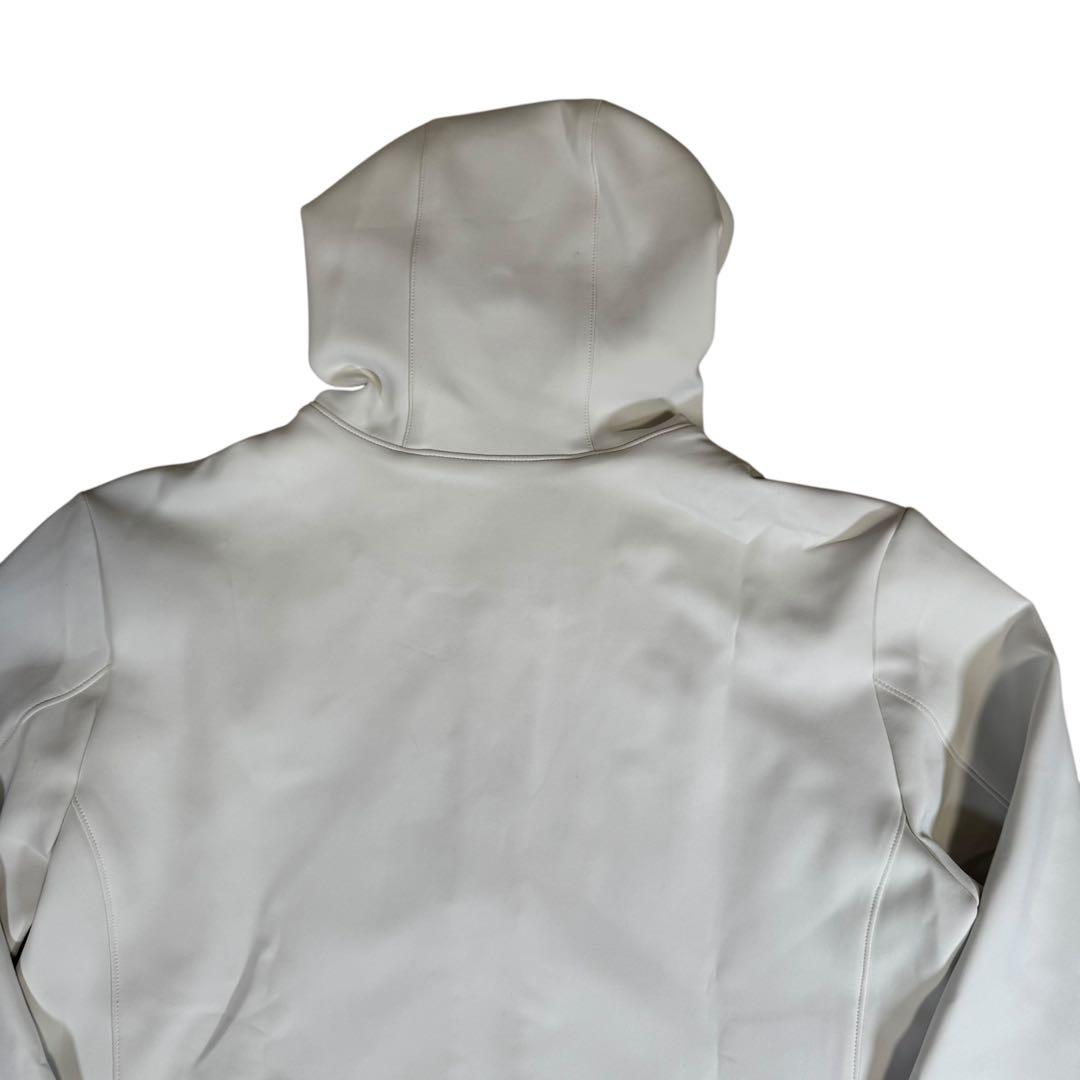 【美品】1piu1uguale3/バックロゴパーカー&リブパンツ/オフホワイト5