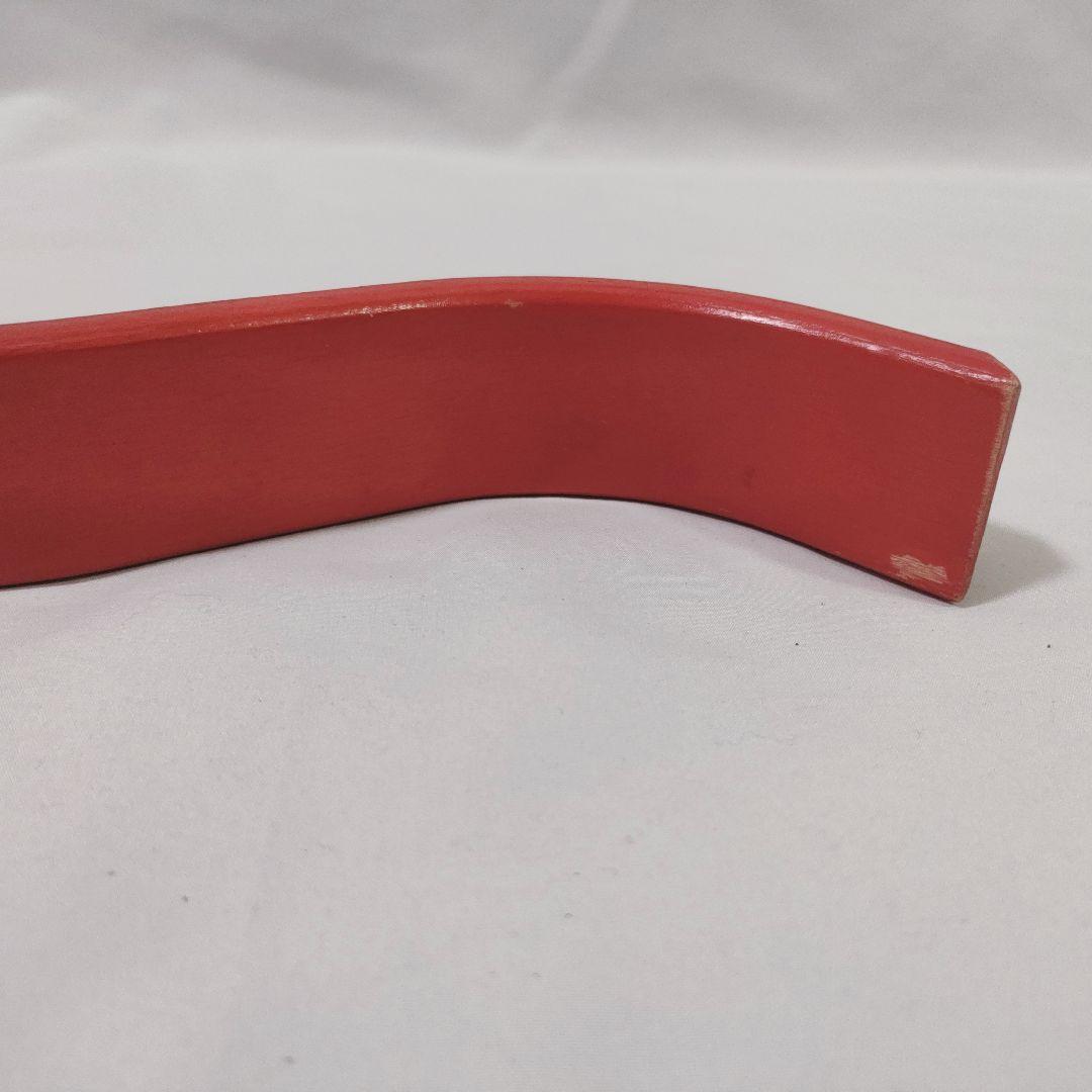 stokke トリップトラップ　木製ガード 革股ベルト　ベビーセット　レッド