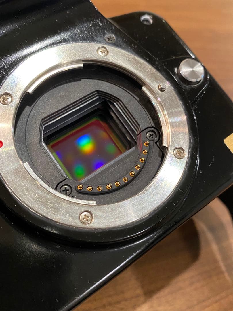 LUMIX G1 ミラーレス一眼タムロン28-70mmマクロオールドレンズ付