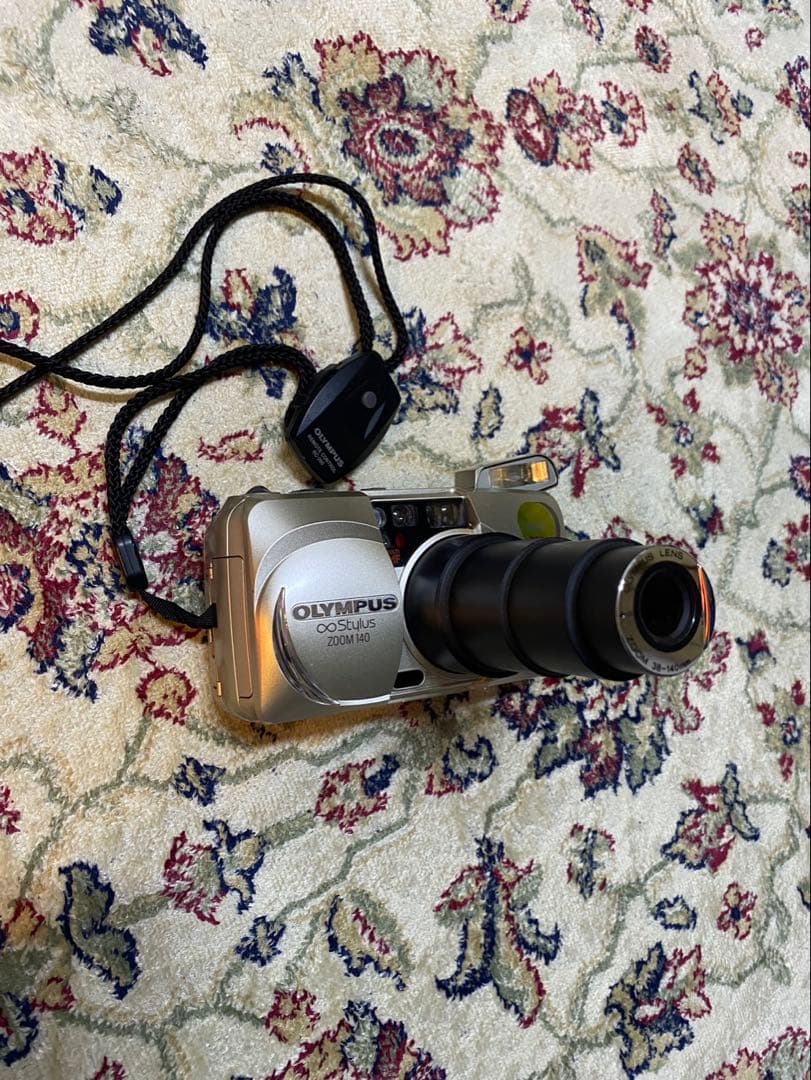 美品　リモコン付　OLYMPUS　stylus Zoom 140 新品電池付き