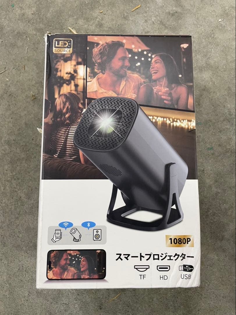 プロジェクター 家庭用【25000LM・BluetoothリモコンAndroid