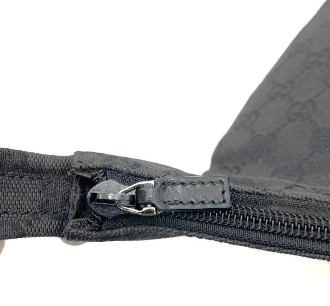 GUCCI0013386ワンショルダーバ ッググGGキャンバスブラック