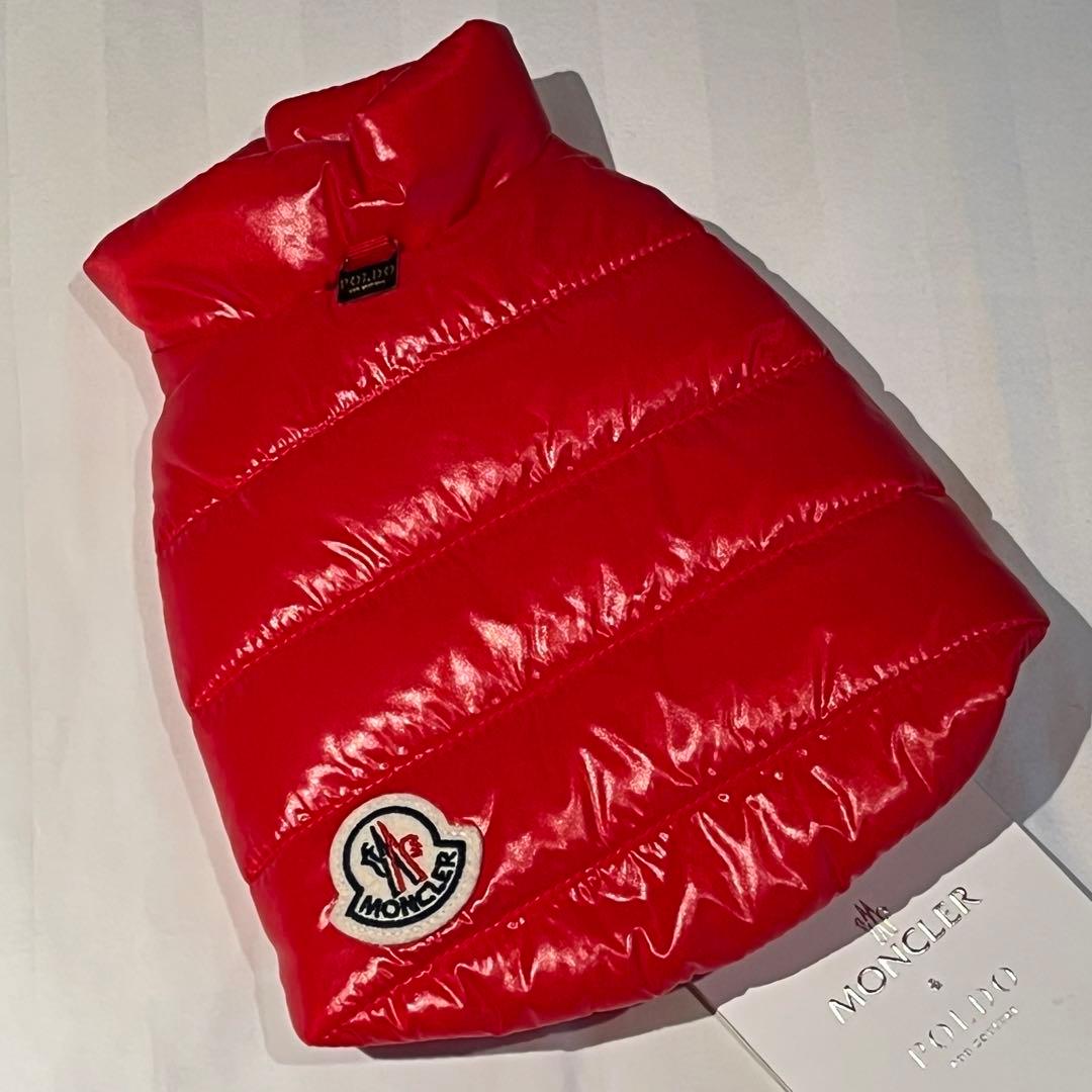 モンクレール　犬用ダウン　サイズ00 モンクレール ポルド ドッグ クチュール