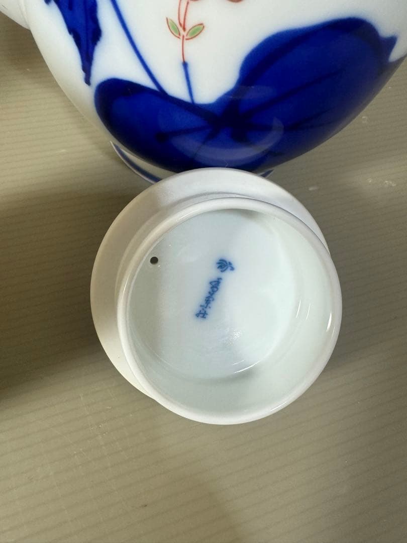 2370 香蘭社　オールド　1950年代　茶器セット　ティーポット1客　湯呑5客