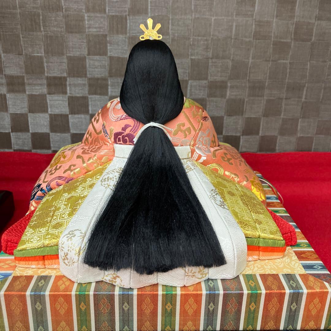 お値下げしました。真多呂木目込雛人形