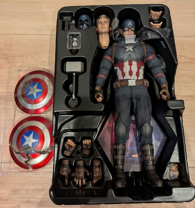 ホットトイズ ムービーマスターピース キャプテンアメリカ エンドゲーム セット