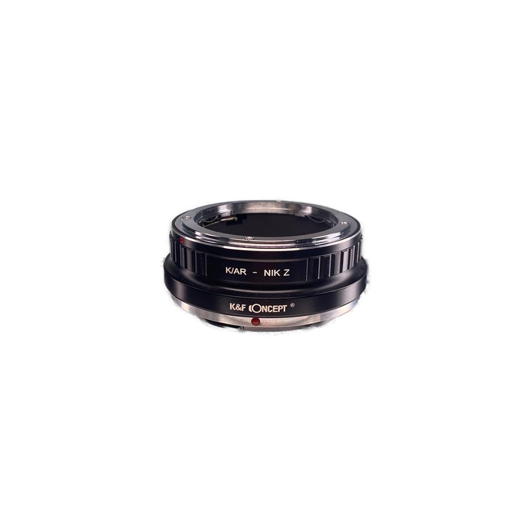 再値下げKonica 50mm F1.7＆K&F Zマウント用マウントアダプター