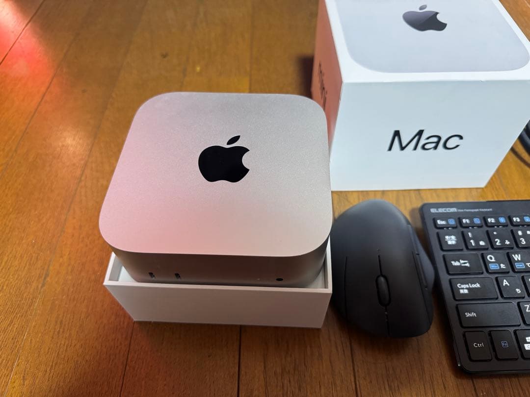 Mac mini M4 16GB 256GB+ キーボード + マウス + ハブ