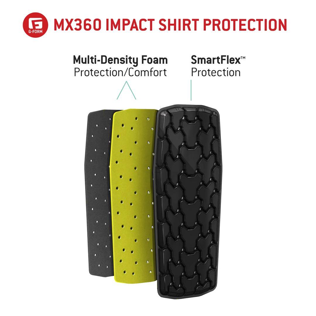 【美品】G-FORM Youth MX360 インパクト シャツ 子供用 キッズ