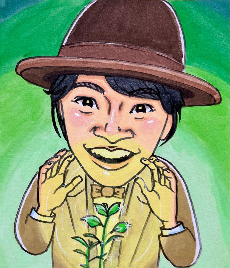 【お客ページ】（ななみ様）オーダー似顔絵☆結婚式や結婚記念日のギフトに