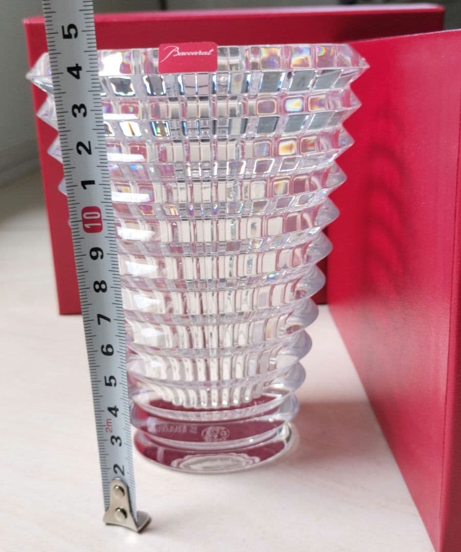 【めぐりん】【新品未使用】Baccarat　バカラ アイベース 花瓶