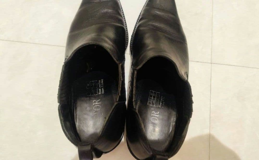 メンズ本革ウエスタンブーツ