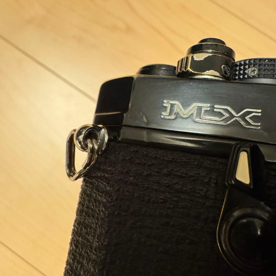【露出計稼働】ペンタックス Pentax MX ブラック　レンズ付　操作コツ必要