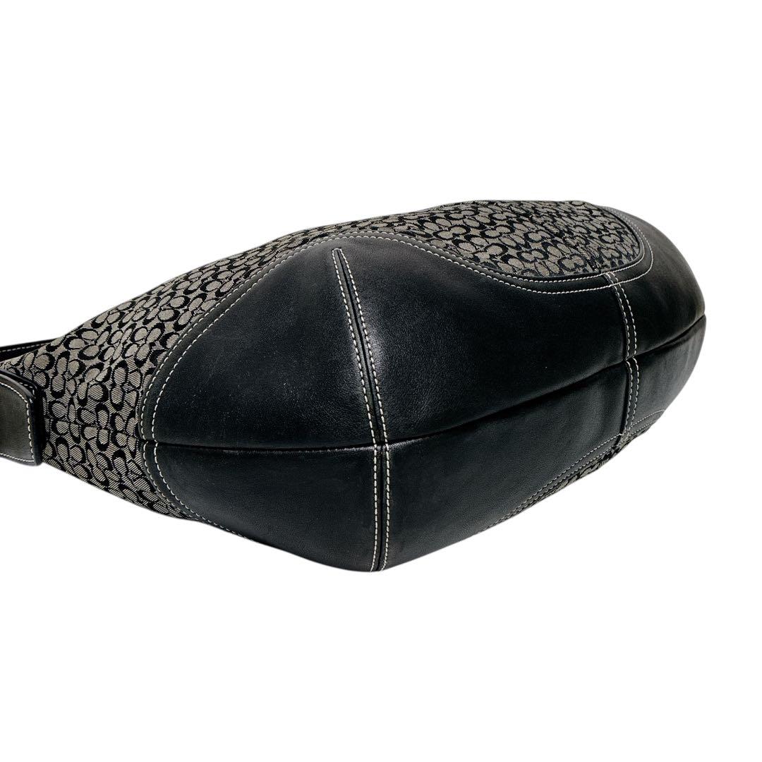 専用❣️COACH 6385 Signature Hobo ワンショルダー 黒