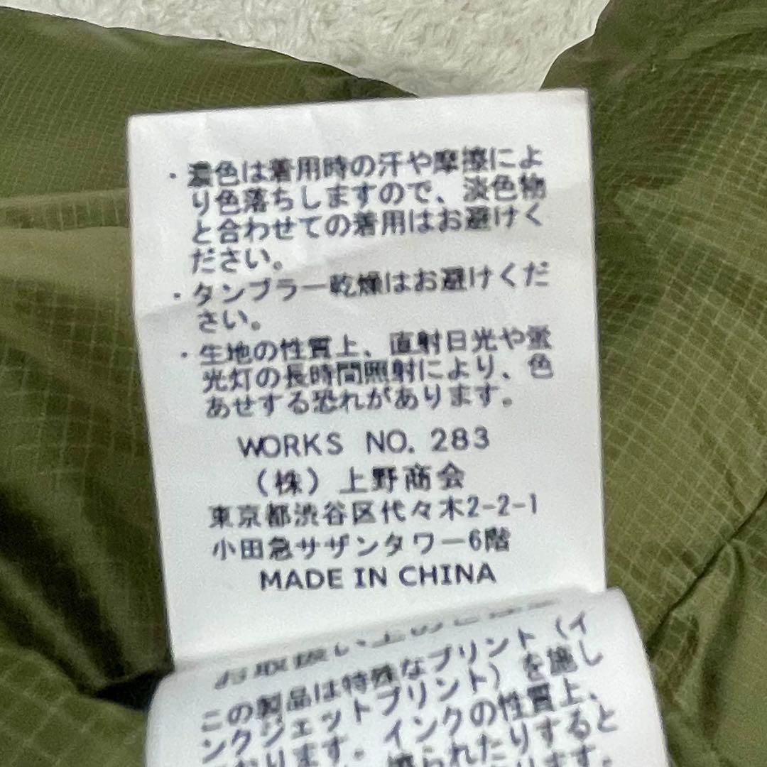 Schott ショット リバーシブル 中綿ナイロンジャケット 自由の女神 カーキ