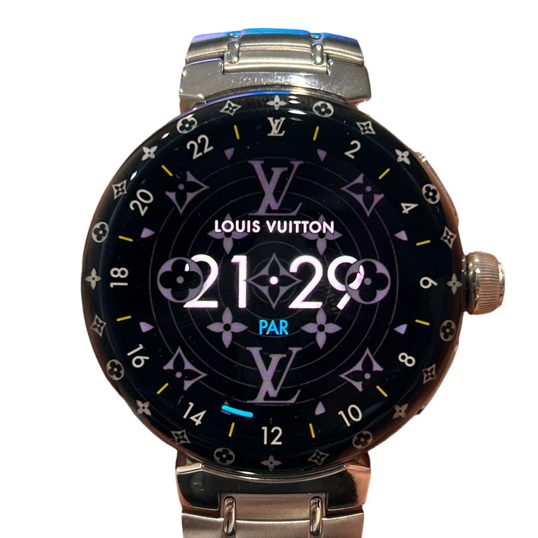 極美品 LOUIS VUITTON ヴィトン タンブール ホライゾンV3 腕時計