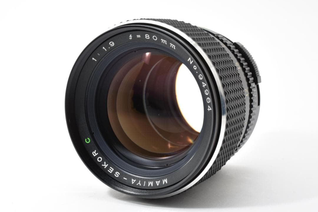 マミヤ マニュアルレンズ MAMIYA-SEKOR C 80mm F1.9