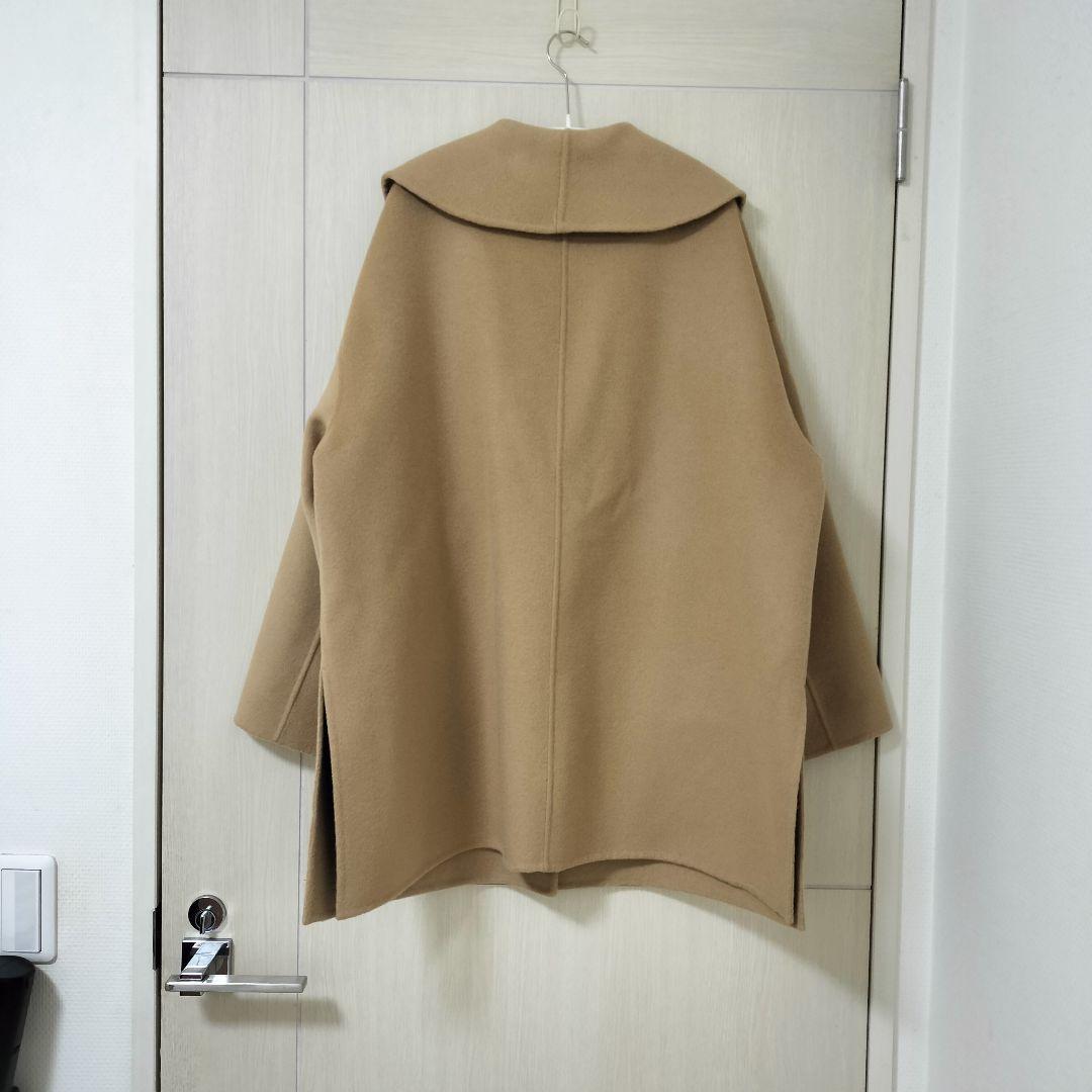 新品同様NOLLEY'S sophi SUPER140リバーショールコート36