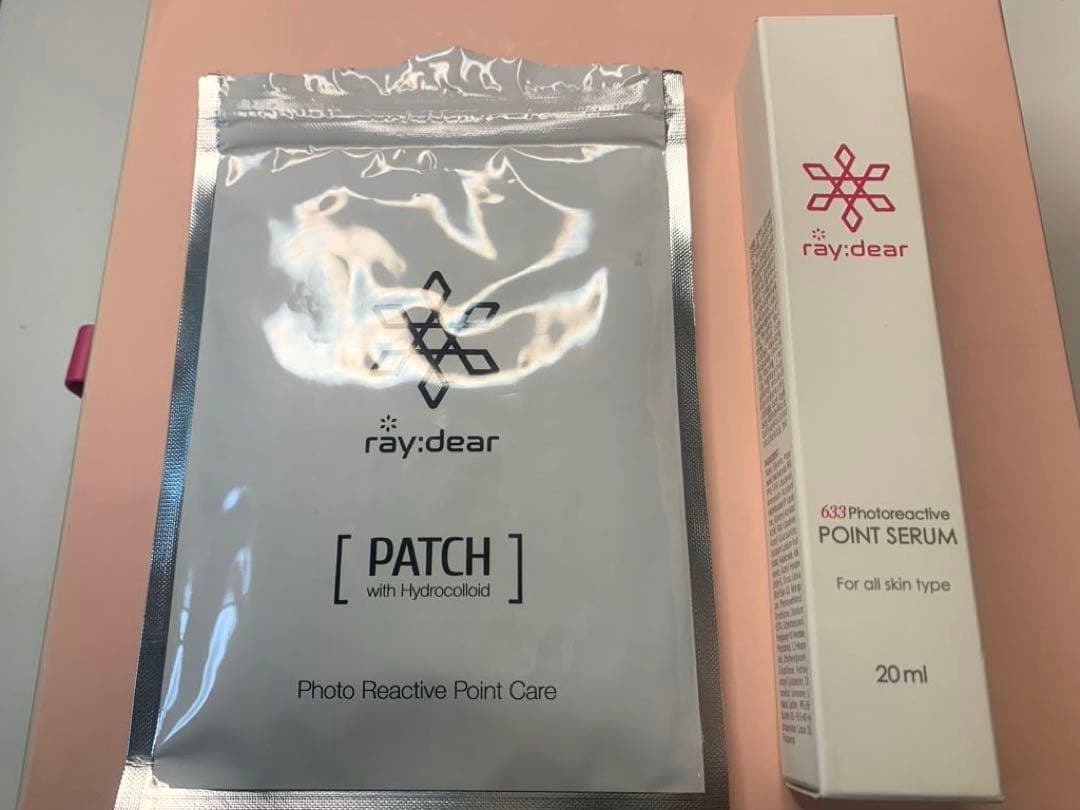 コラーゲンライト ポータブル美顔器 充電ケース付き