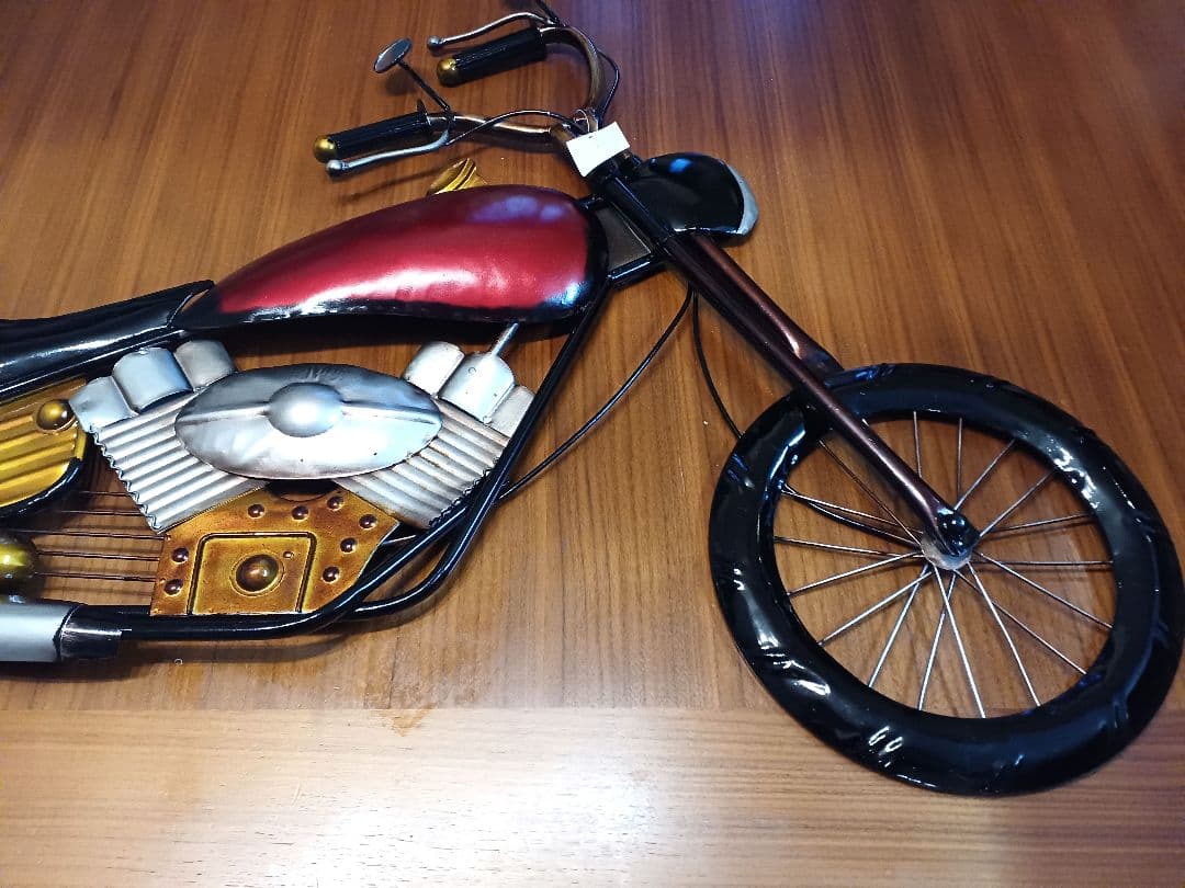 バイク型プレート(雑貨、ハーレータイプ、アメリカ)