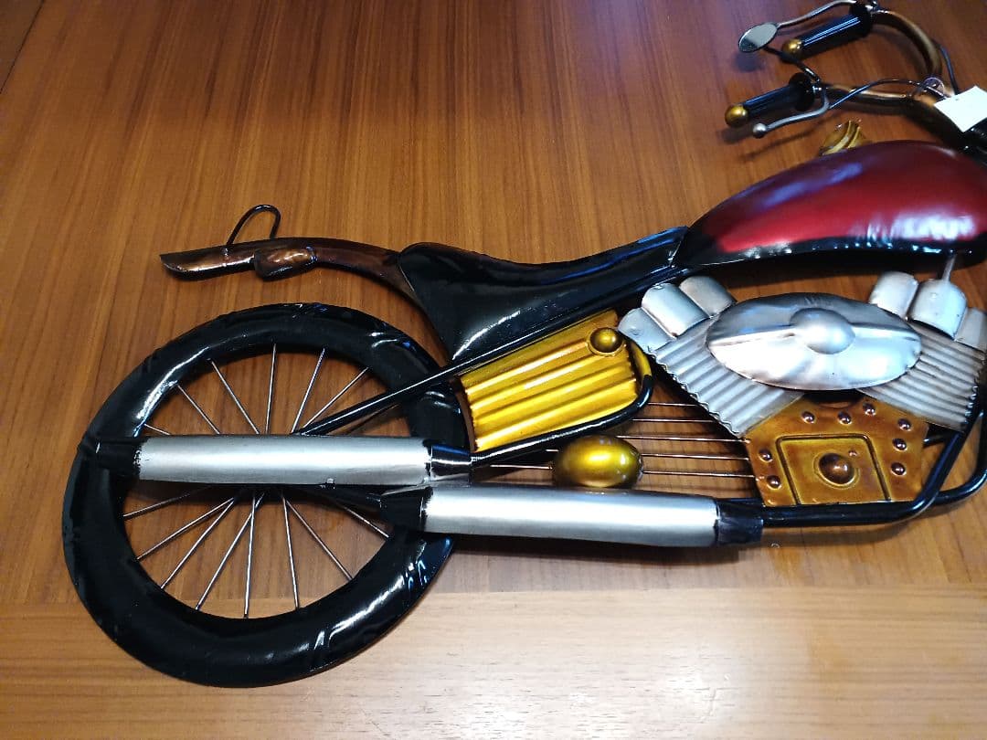 バイク型プレート(雑貨、ハーレータイプ、アメリカ)