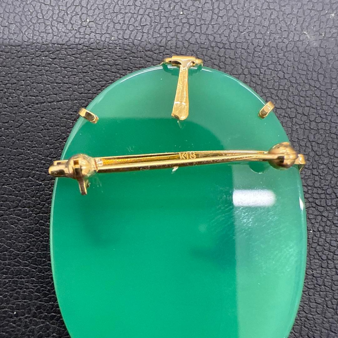 ⭐*︎様 カメオ ブローチ/ペンダントトップ　K18