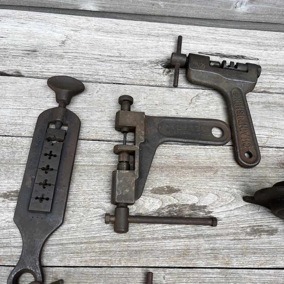 アンティーク自転車工具セット