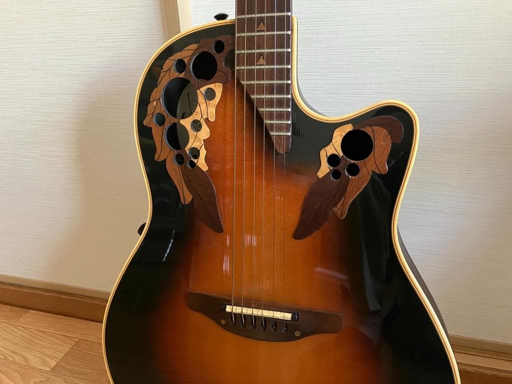 Ovation 1868 Kaman製／純正ハードケース