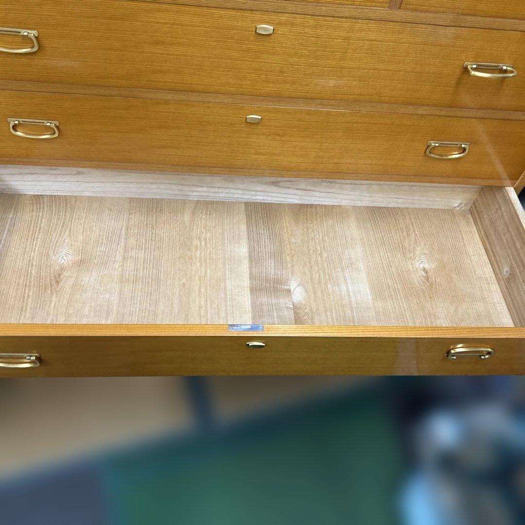 府中　松創 桐箪笥タンス 鍵付き 高級　桐たんす