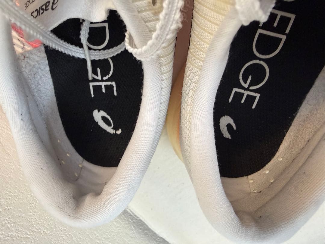 ASICS SPEED EDGE+ 26.0cm ホワイト/オレンジ