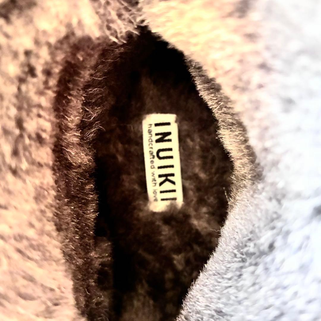 新品タグ付き✨ INUIKIIイヌイキムートンブーツチャコールグレー36裏ボア