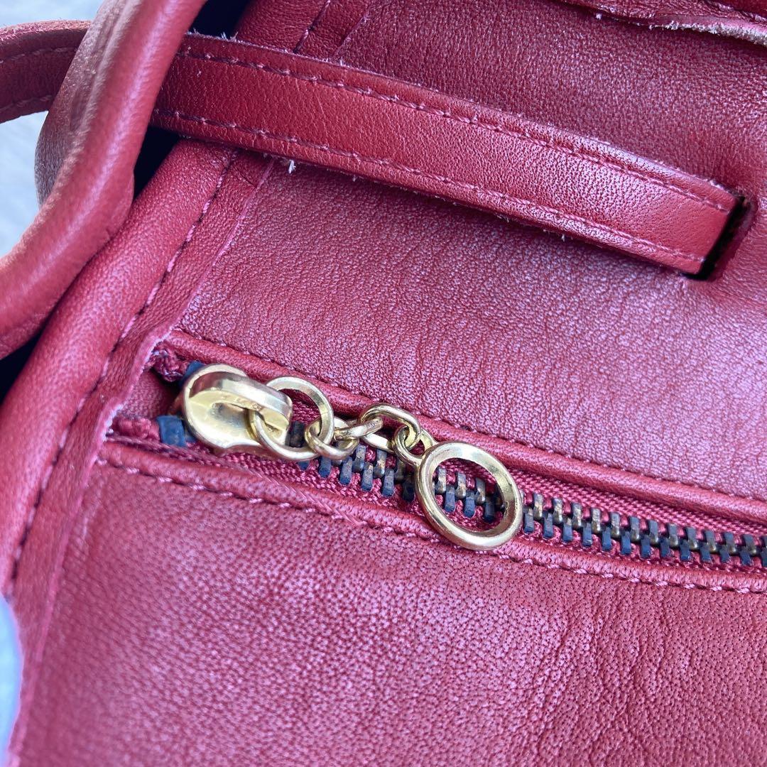 未使用保管品 vintage coach old usa backpack巾着