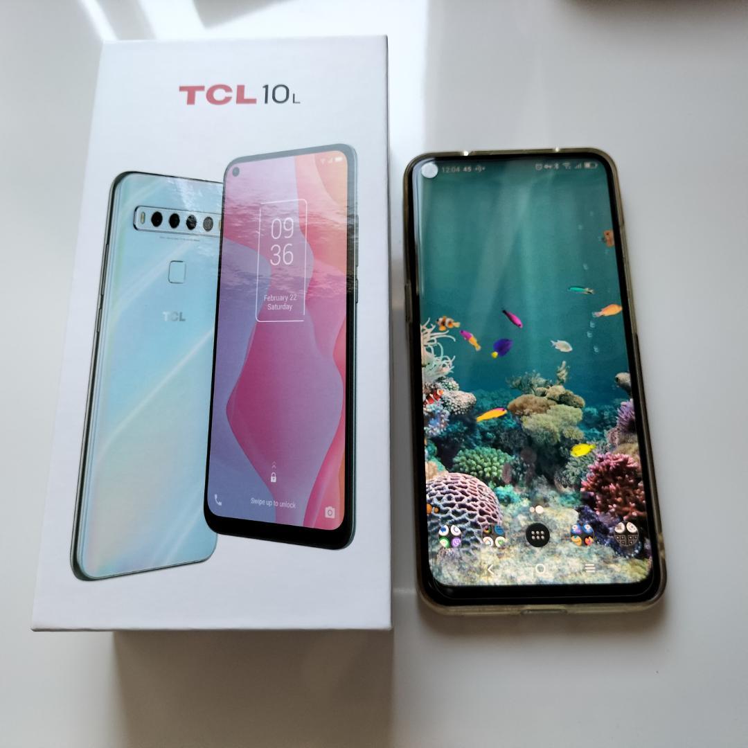 ＊TCL 10 L　クリスタルホワイト＊　　◆ROM128GB/◆RAM6GB