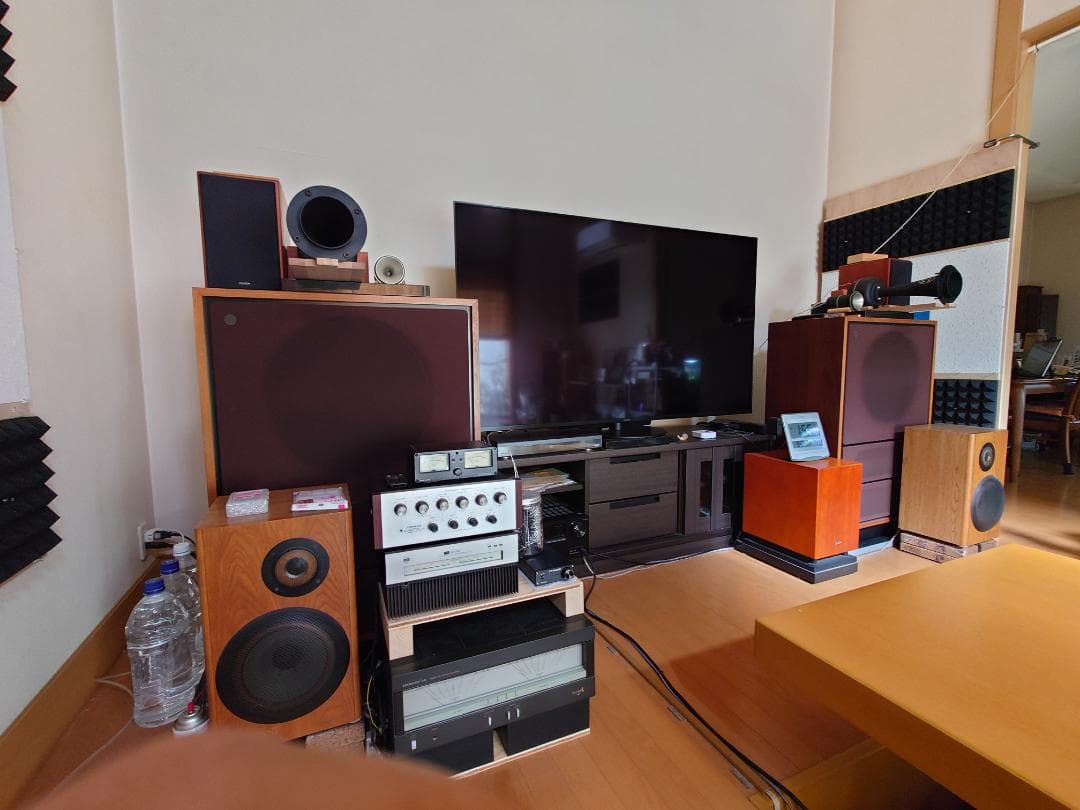 高級 天然黒御影石 オーディオボード●350×350×22●5面磨き　送料無料