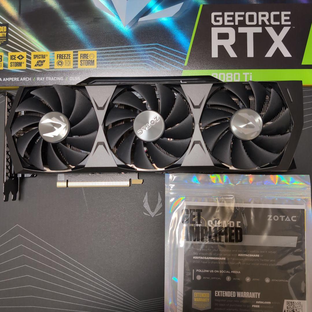 グラフィックボード・グラボ・ビデオカード ZOTAC 3080Ti Trinity OC(LHR) 12gb